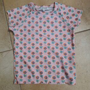 Gingerlilly Australia Swimsuit shirt rashgard swim cover shirt pink flowers